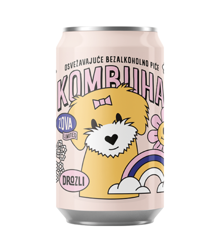 DROZLI KOMBUHA ZOVA 330ML (24 kom)