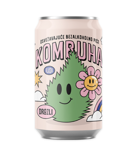 DROZLI KOMBUHA KLASIK 330ML (24 kom)